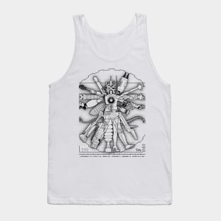 Vitruvian Machine Tank Top